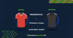 Pronóstico Benfica vs Qarabag (16/09/25) - Apuestas y Cuotas