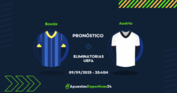 Pronóstico Bosnia vs Austria (09/09/25) - Apuestas y Cuotas
