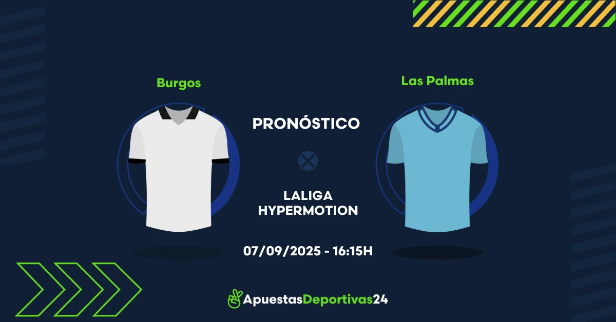 Pronóstico de apuestas al Burgos vs Las Palmas 07/09/2025