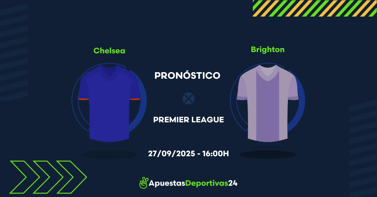Pronóstico de apuestas Chelsea vs Brighton (27/09/25)
