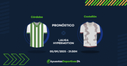 Pronóstico de apuestas al Córdoba vs Castellón 05/09/2025