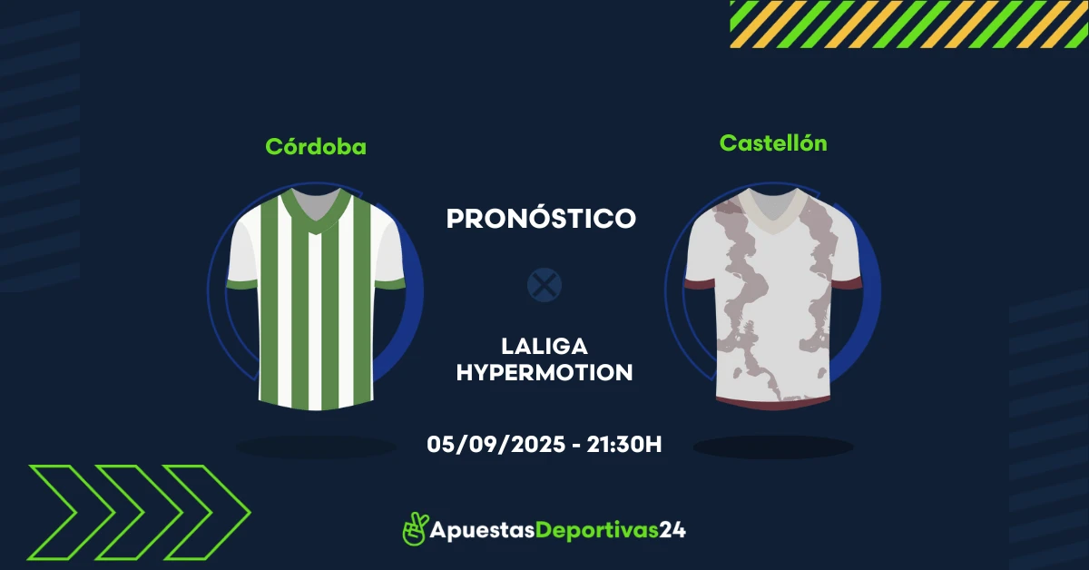 Pronóstico de apuestas al Córdoba vs Castellón 05/09/2025