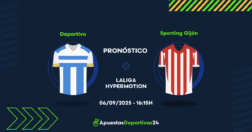 Pronóstico de apuestas al Deportivo vs Sporting 06/09/2025