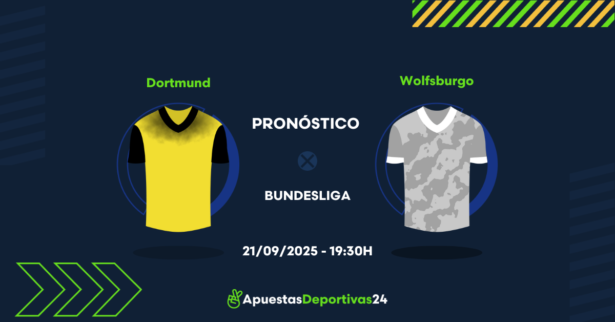 Pronóstico de apuestas Borussia Dortmund vs Wolfsburg (21/09/25)