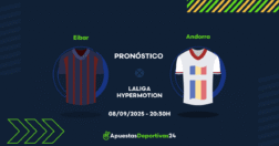 Pronóstico de apuestas al Eibar vs Andorra 08/09/2025