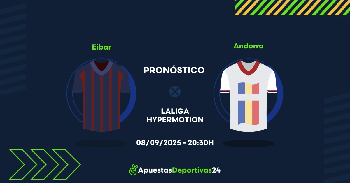 Pronóstico de apuestas al Eibar vs Andorra 08/09/2025