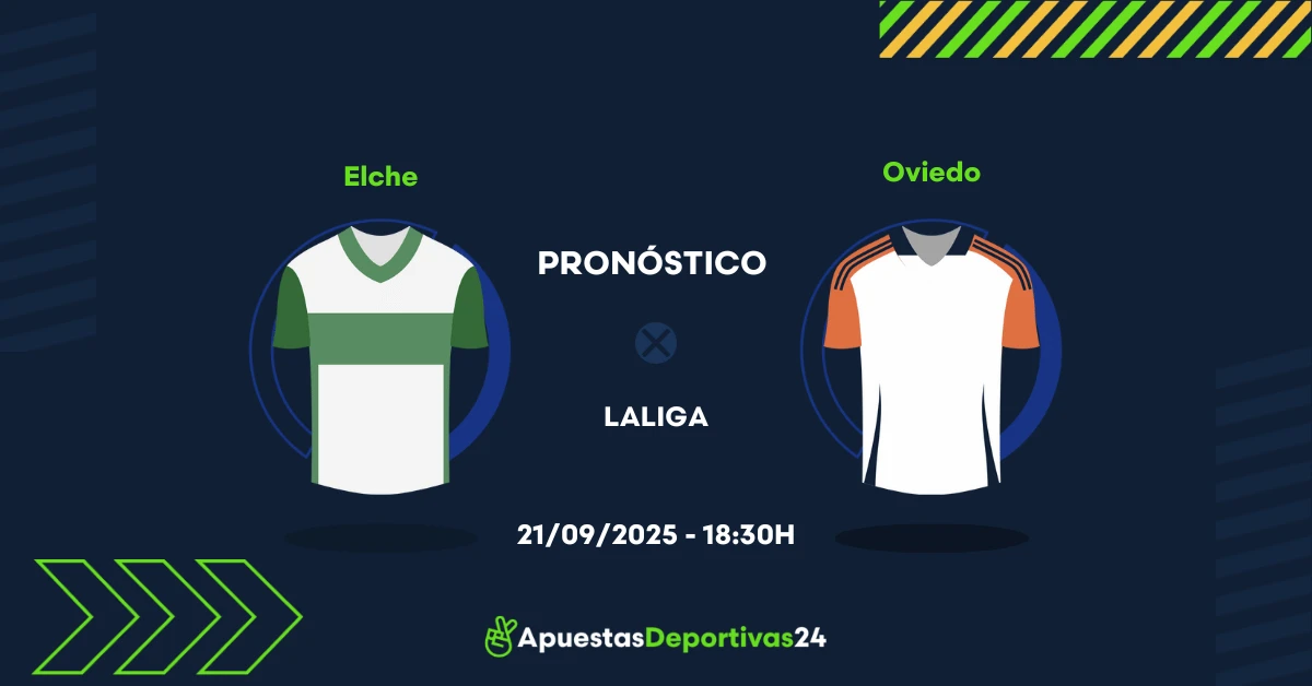 Pronóstico de apuestas Elche vs Oviedo (21/09/25)