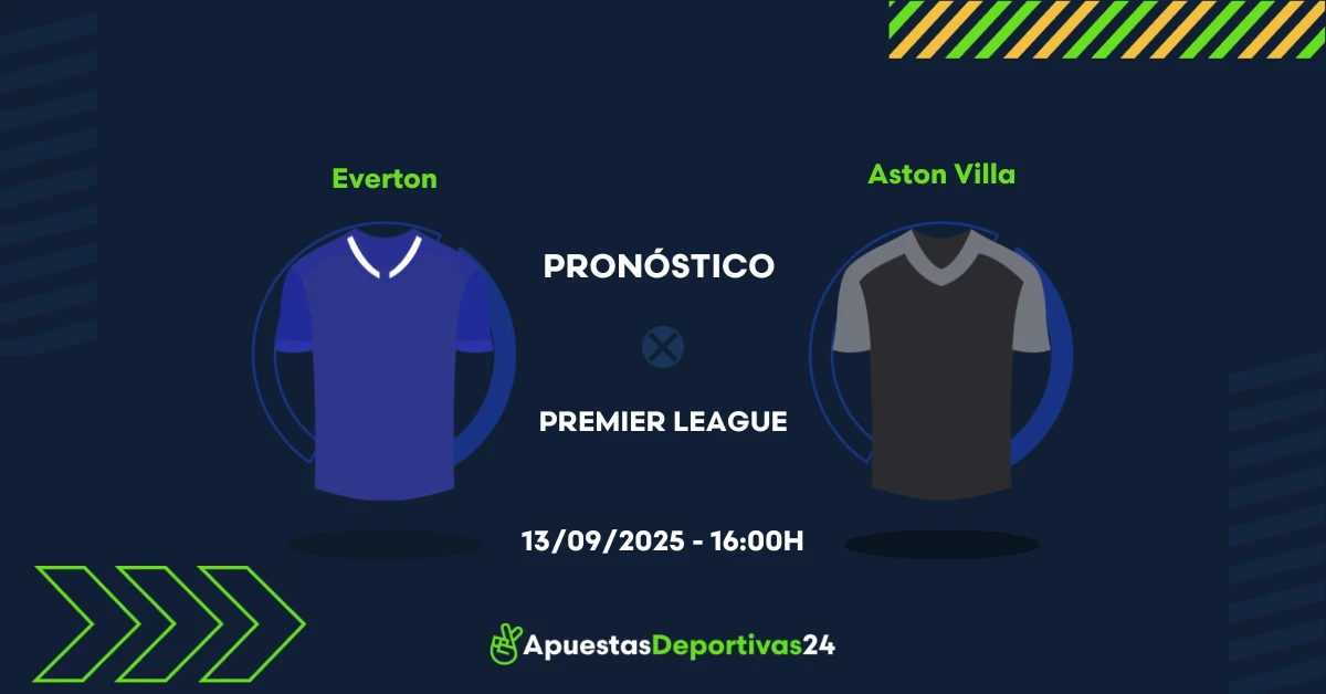 Pronóstico de apuestas Everton vs Aston Villa (13/09/25)