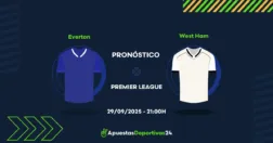 Pronóstico de apuestas Everton vs West Ham (28/09/25)