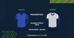 Pronóstico France vs Iceland (09/09/25) - Apuestas y Cuotas