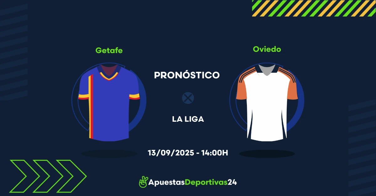 Pronóstico de apuestas Getafe vs Oviedo (13/09/25)