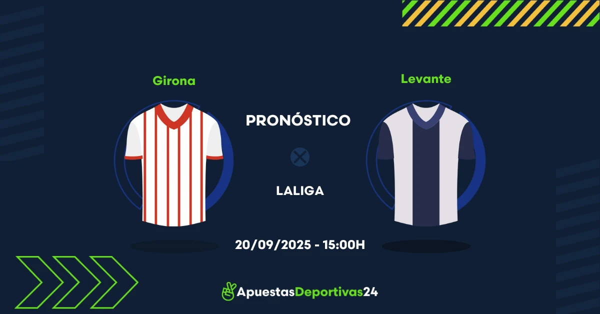 Pronóstico de apuestas Girona vs Levante (20/09/25)