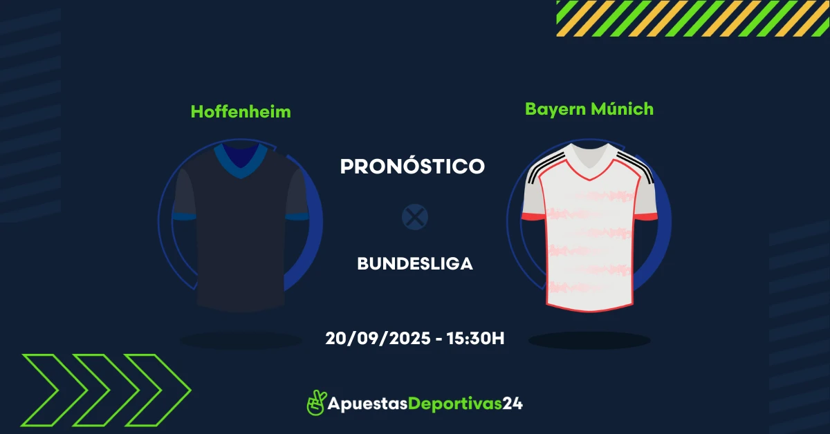 Pronóstico de apuestas Hoffenheim vs Bayern Múnich (20/09/25)