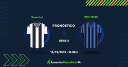 Pronóstico de apuestas Juventus vs Inter Milán (13/09/25)