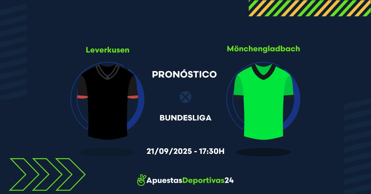 Pronóstico de apuestas Leverkusen vs Gladbach (21/09/25)
