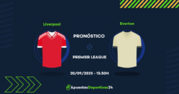 Pronóstico de apuestas Liverpool vs Everton (20/09/25)