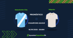 Pronóstico de apuestas Manchester City vs Napoli (18/09/25)
