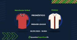 Pronóstico de apuestas Manchester United vs Chelsea (20/09/25)