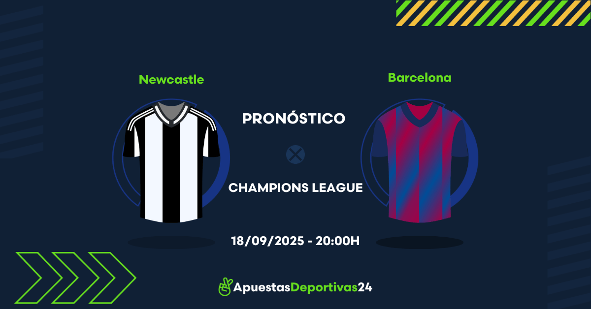 Pronóstico de apuestas Newcastle vs Barcelona (18/09/25)