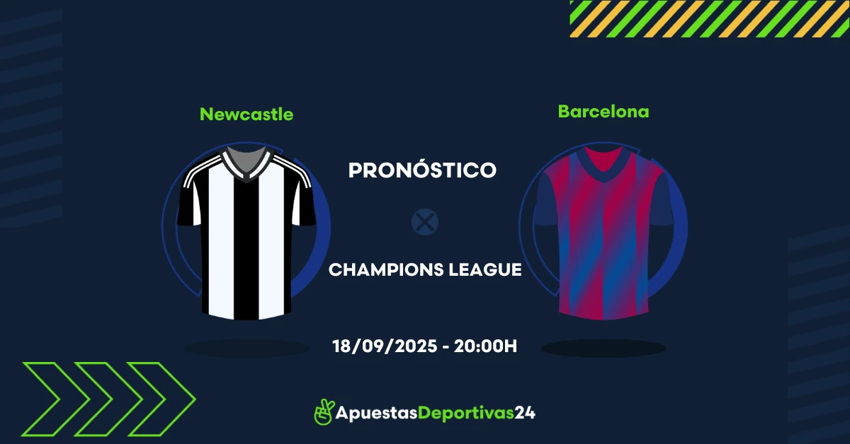 Pronóstico de apuestas Newcastle vs Barcelona (18/09/25)