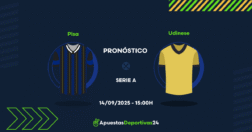 Pronóstico de apuestas Pisa vs Udinese (14/09/25)