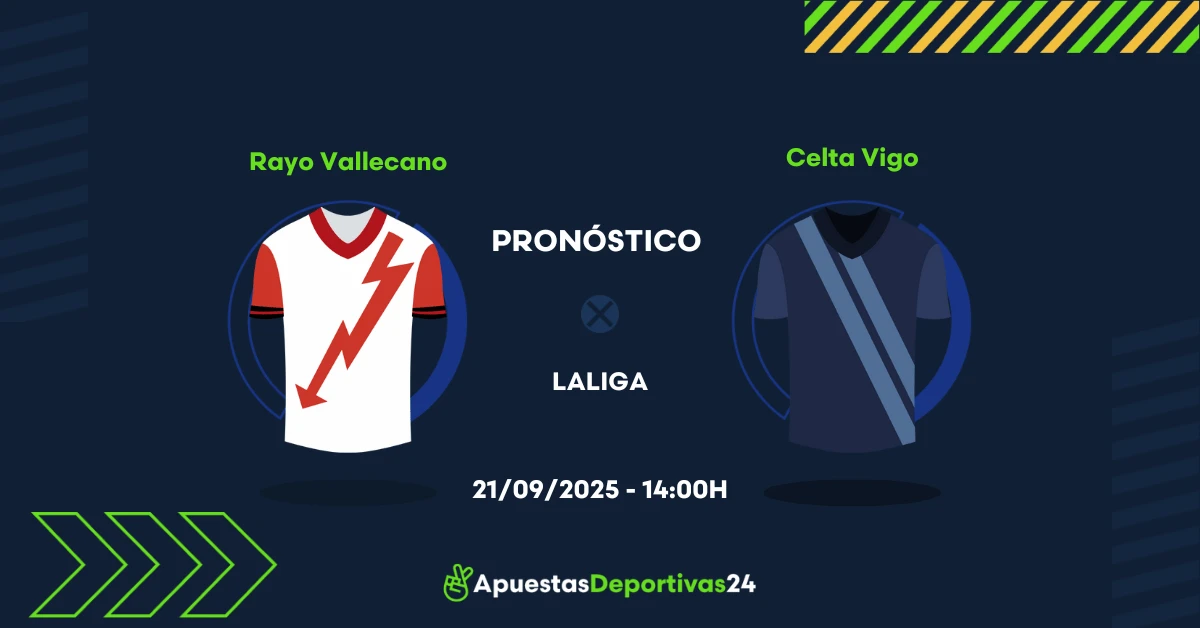 Pronóstico de apuestas Rayo Vallecano vs Celta (21/09/25)