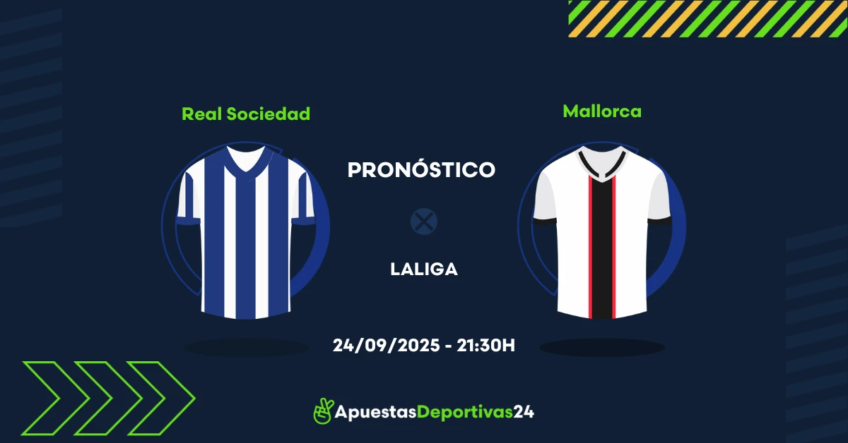 Pronóstico de apuestas Real Sociedad vs Mallorca (24/09/25)