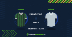 Pronóstico de apuestas Sassuolo vs Udinese (28/09/2025)