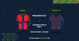Pronóstico Serbia vs Inglaterra (09/09/25) - Apuestas y Cuotas