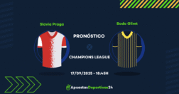 Pronóstico de apuestas Slavia Praha vs Bodo Glimt (17/09/25)
