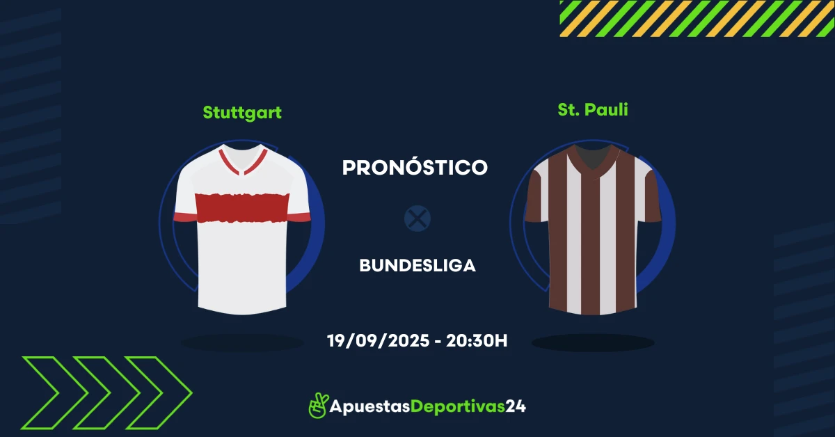 Pronóstico de apuestas Stuttgart vs St. Pauli (19/09/25)