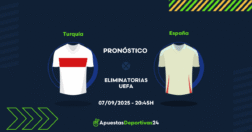 Pronóstico de apuestas Turquía vs España (07/09/25)