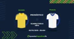 Pronóstico de apuestas Ucrania vs Francia (05/09/25)