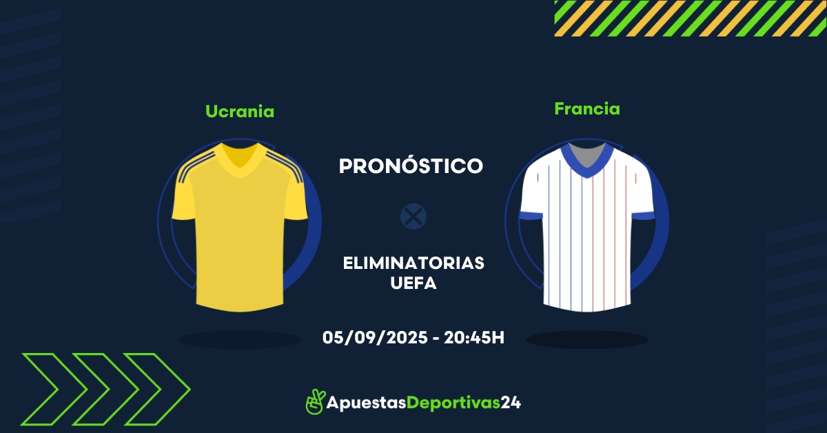 Pronóstico de apuestas Ucrania vs Francia (05/09/25)
