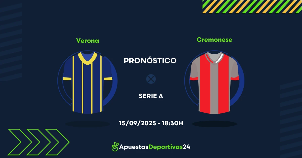 Pronóstico de apuestas Verona vs Cremonese (15/09/25)