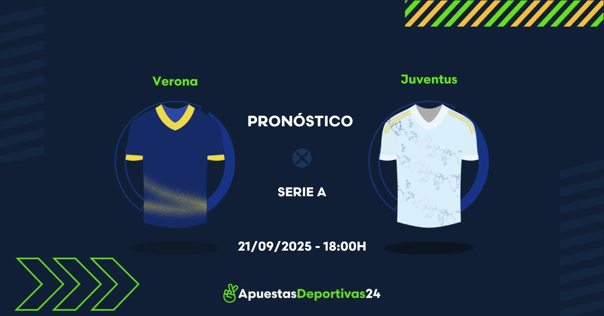 Pronóstico de apuestas Verona vs Juventus (20/09/25)