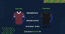 Pronóstico de apuestas West Ham vs Tottenham (13/09/25)
