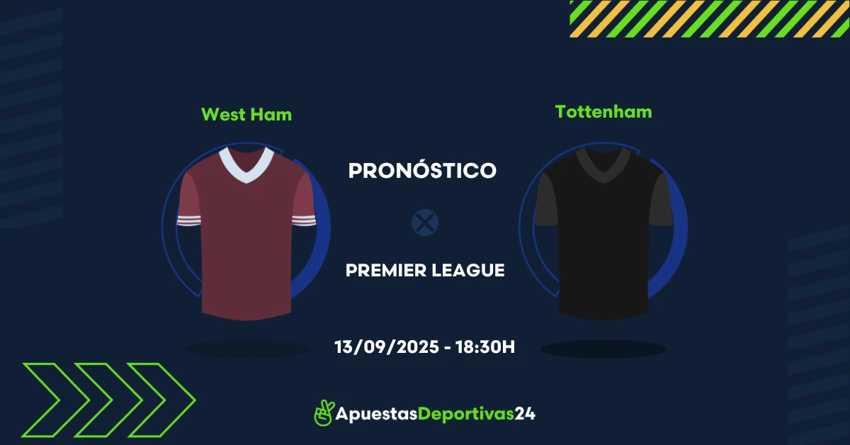 Pronóstico de apuestas West Ham vs Tottenham (13/09/25)