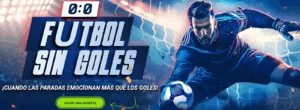 Bono de apuestas fútbol sin goles