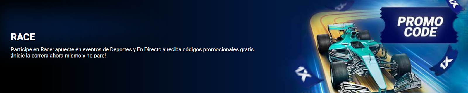 Carreras de códigos promocionales (Race)