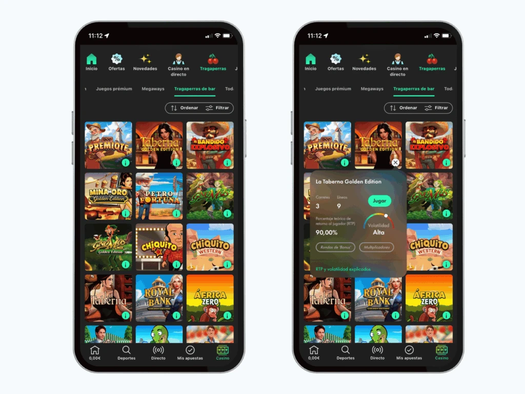 slots bet365 tragaperras de bar