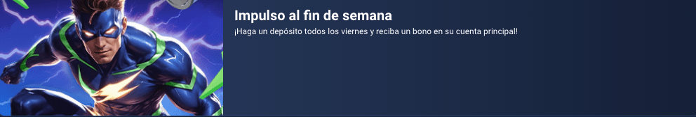 Promo “Impulso al fin de semana” – 1XBET Casino