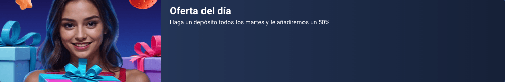 Promo “Oferta del día” – 1XBET Casino