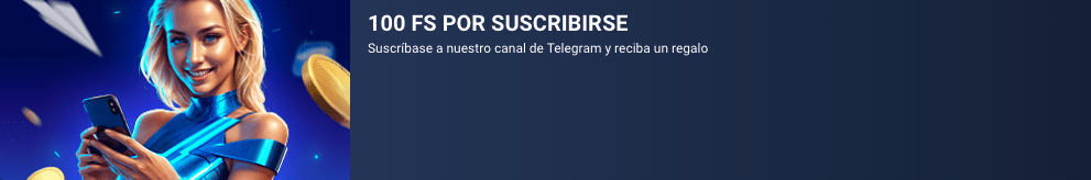 Promo “100 FS por suscribirse” – 1XBET Casino