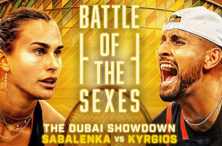 Apuestas Batalla de los Sexos: Sabalenka vs Kyrgios