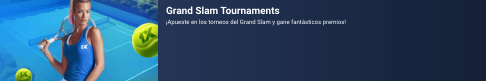 bono grand slam 1xbet