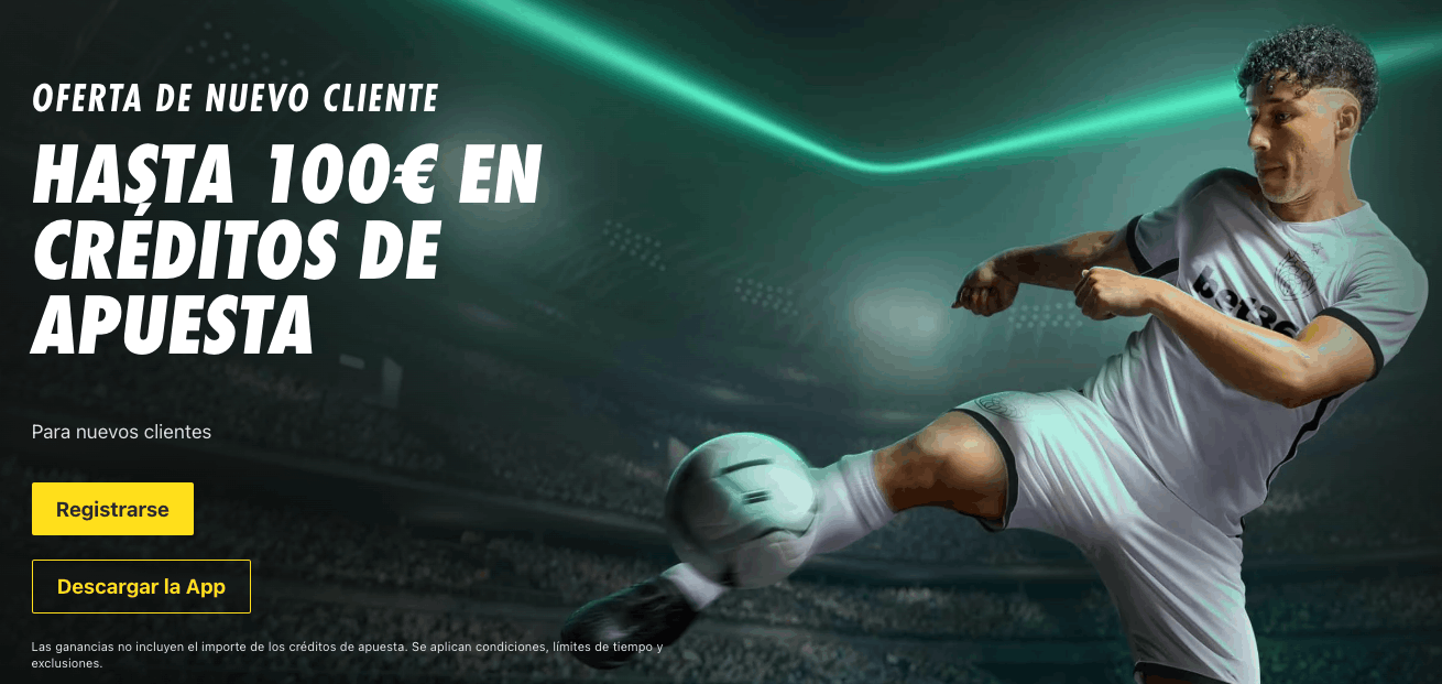 Bono Bet365 para nuevos clientes: hasta 100€ en créditos de apuesta (+ 10 fichas doradas opcionales)