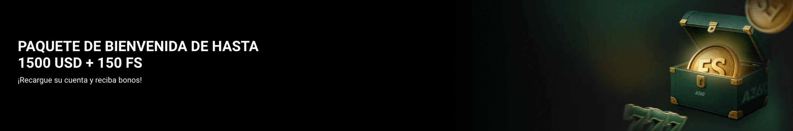 Bono Bienvenida Casino A360