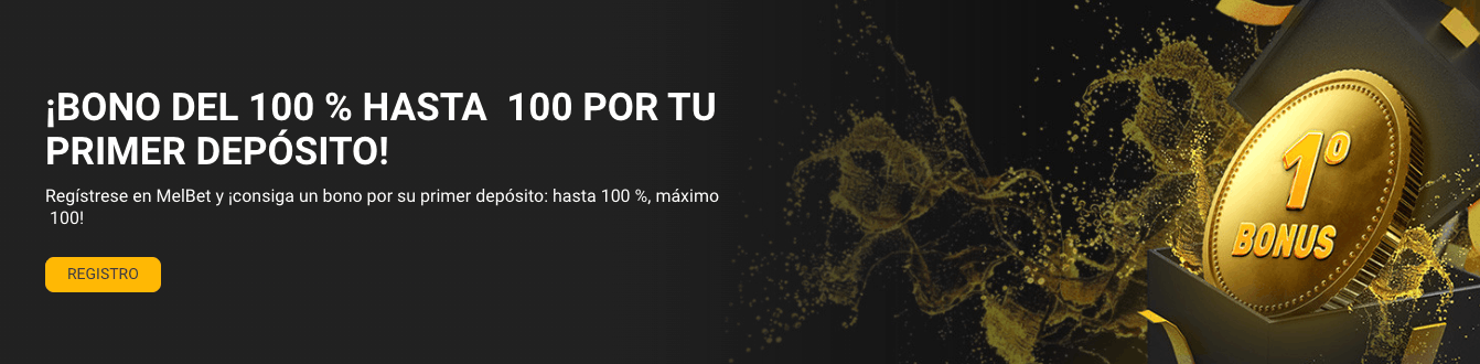 Bono de Bienvenida MelBet: 100% hasta 200 USD