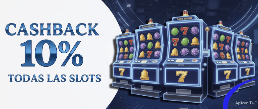 Cashback 10% Slots